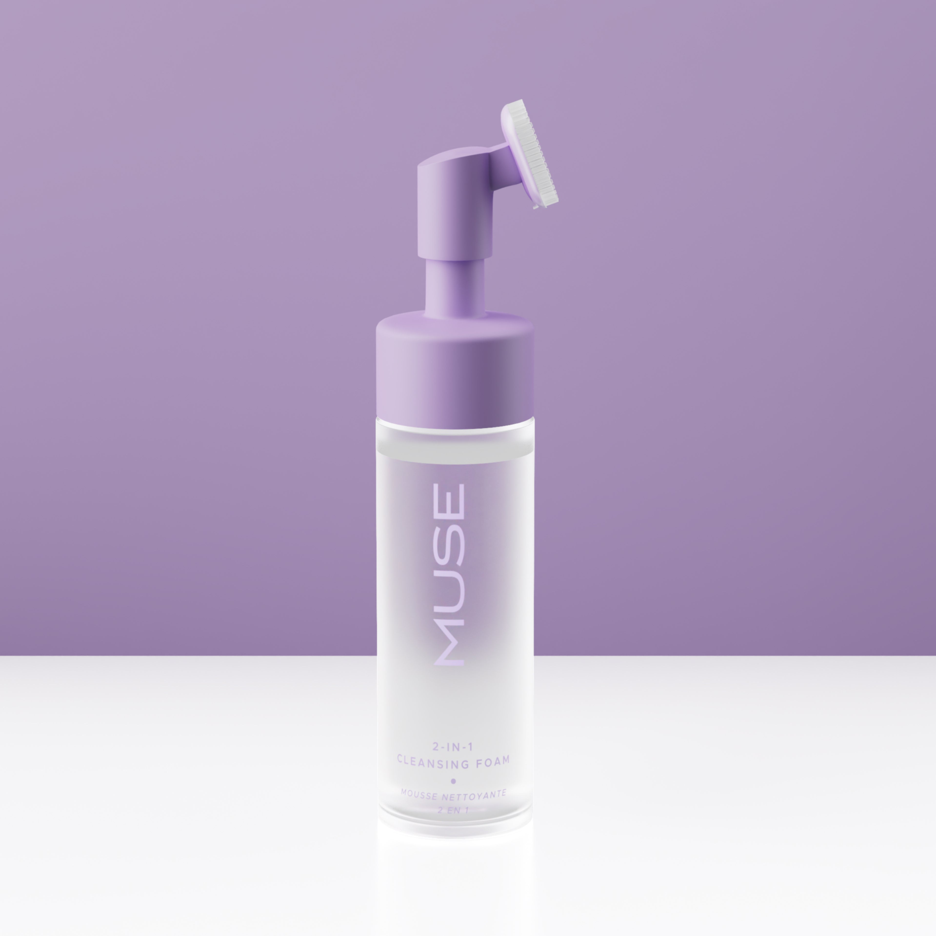MUSE Cosmetics 💖 mit - antibakterieller Silikonbürste Reinigungsschaum